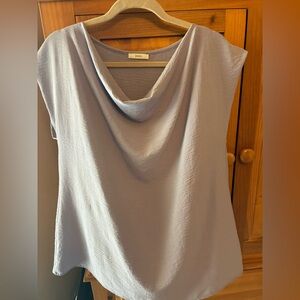 Joseph Soft Light lavender Cowl Neck Sleeveless Top